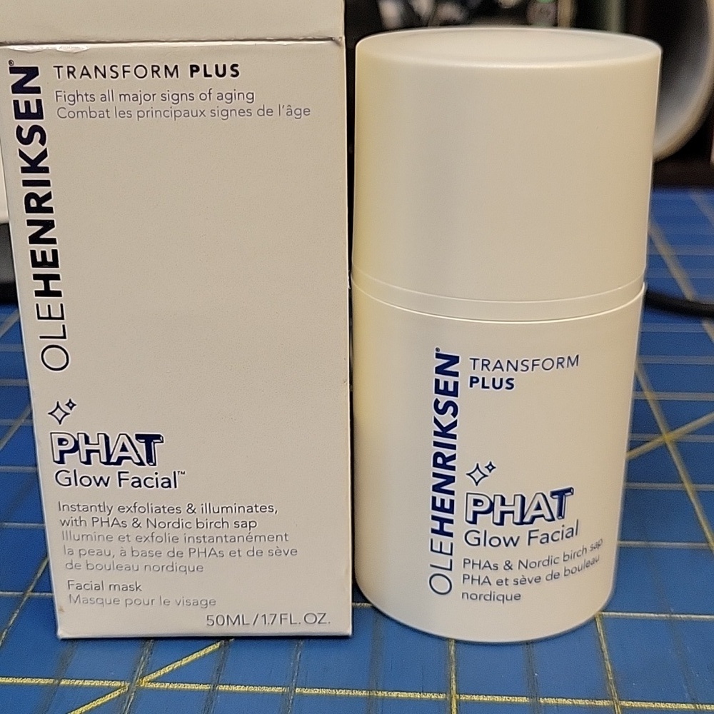 Ole Henriksen Transform Plus PHAT Glow Facial 50ml New in Box